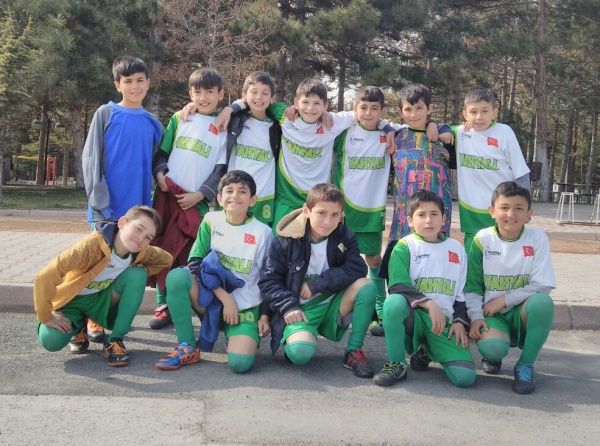 Kayseri küçükler futbol turnuvası